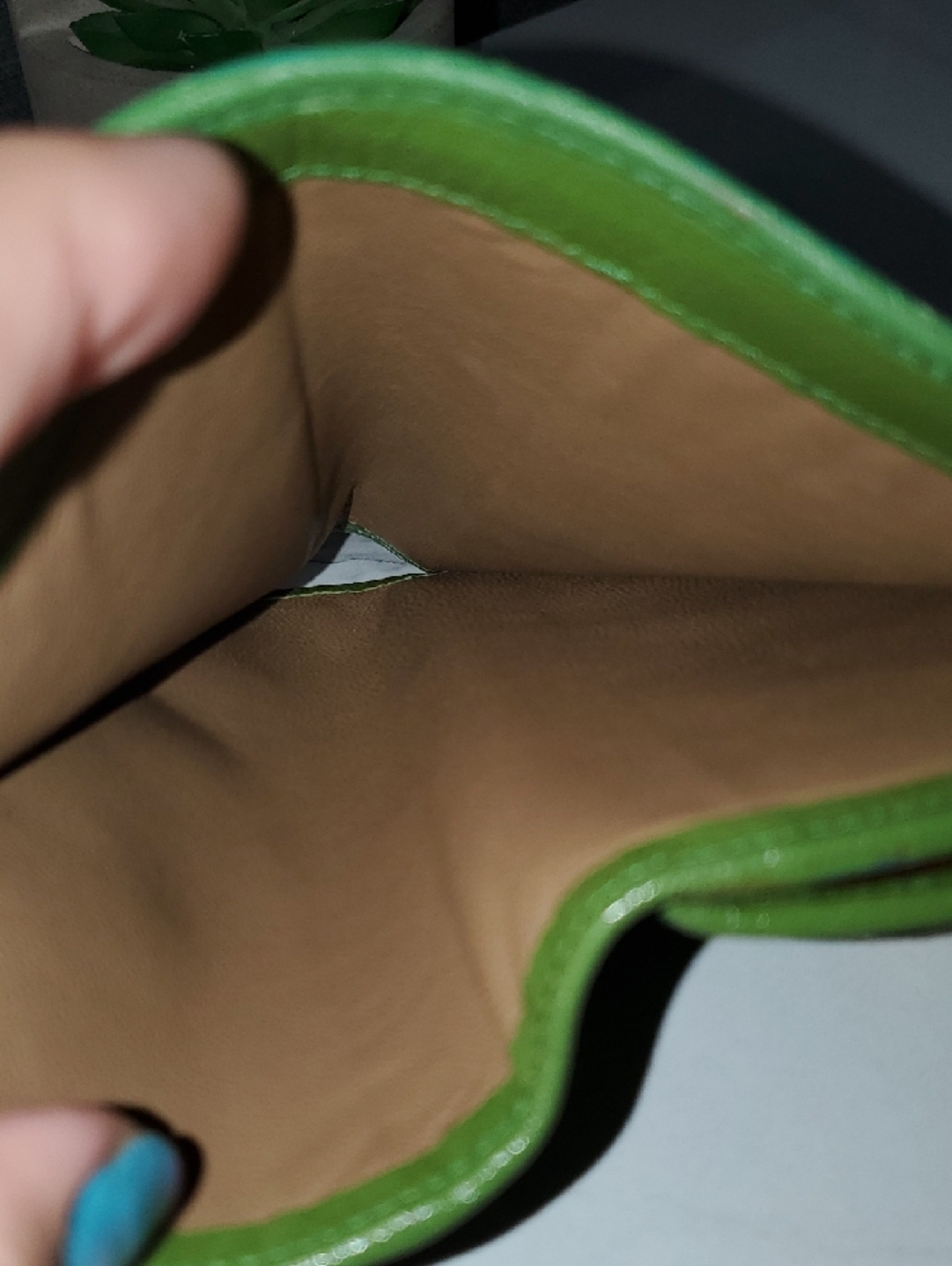 🇮🇹Bvlgari Doppio Tondo Green Leather Snap/Kisslock Wallet💚 - Picture 12 of 16
